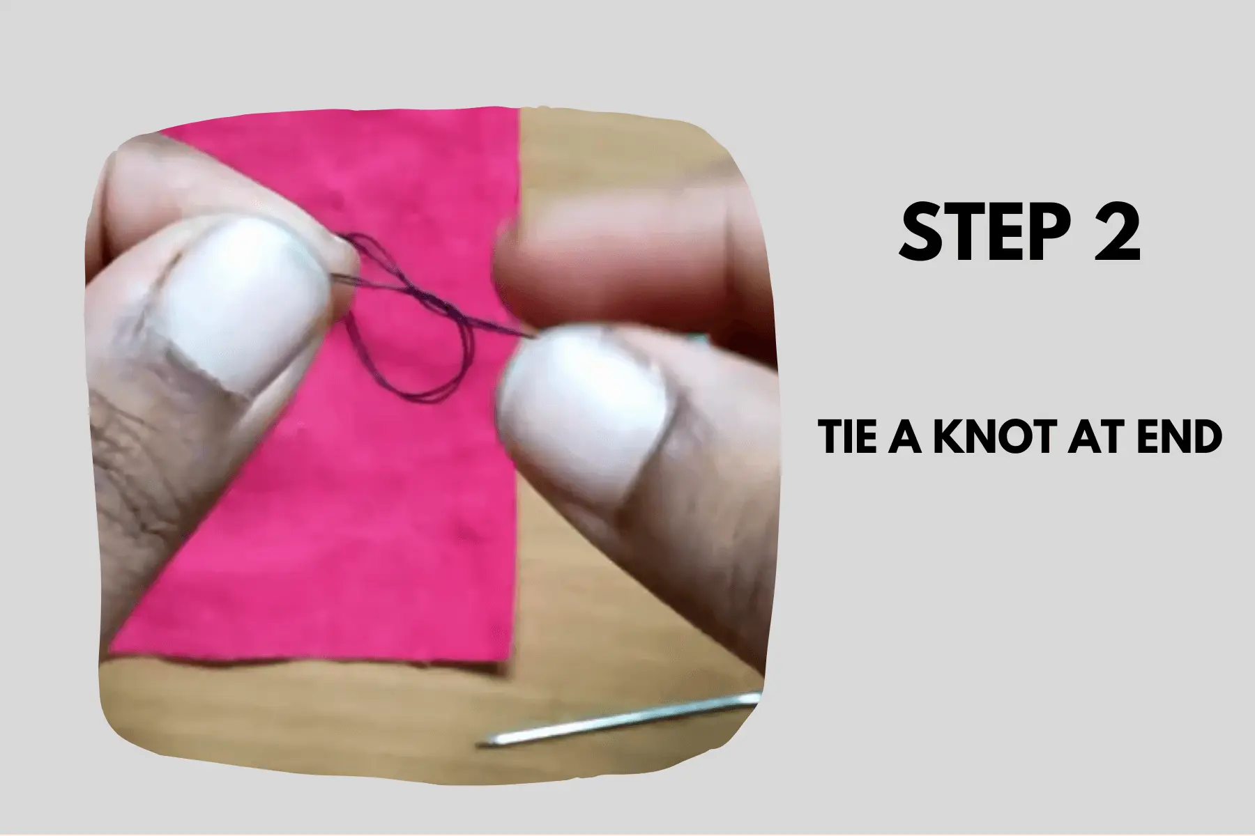 how to sew 4 hole button