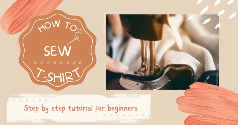 how to sew a t shirt