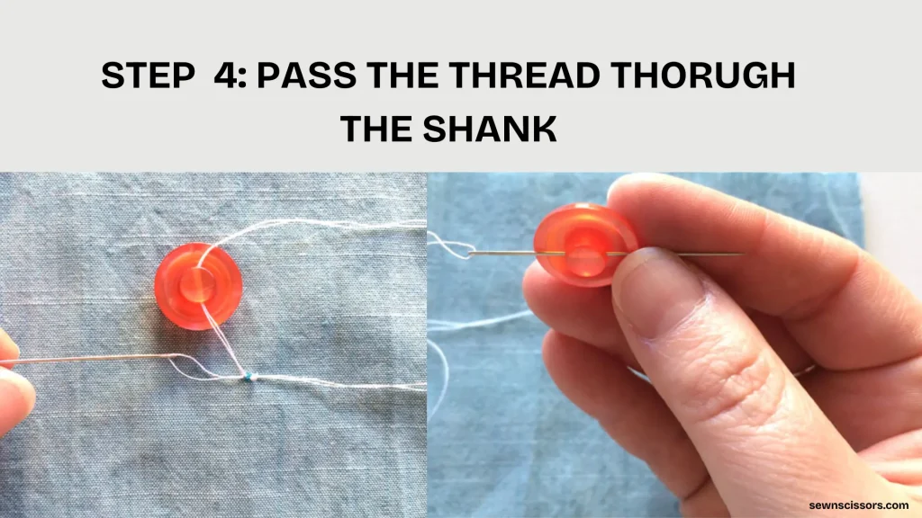 Pass the Thread Through the Shank