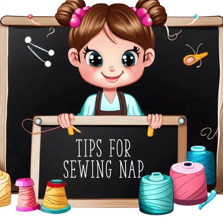 What is nap in sewing, Tips for sewing naps
