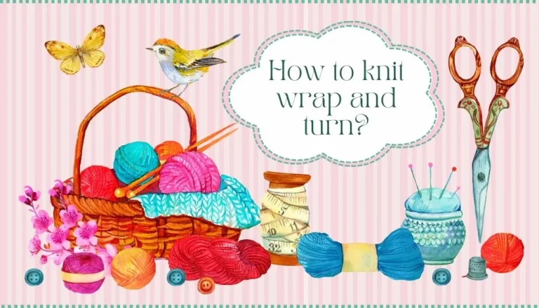 wrap and turn knitting