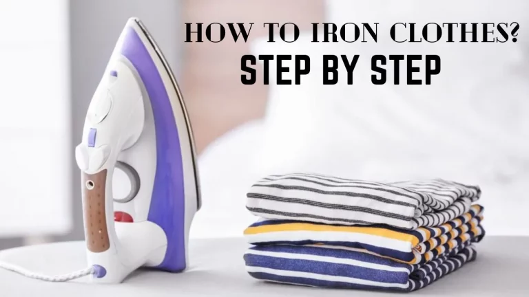 how to iron clothes