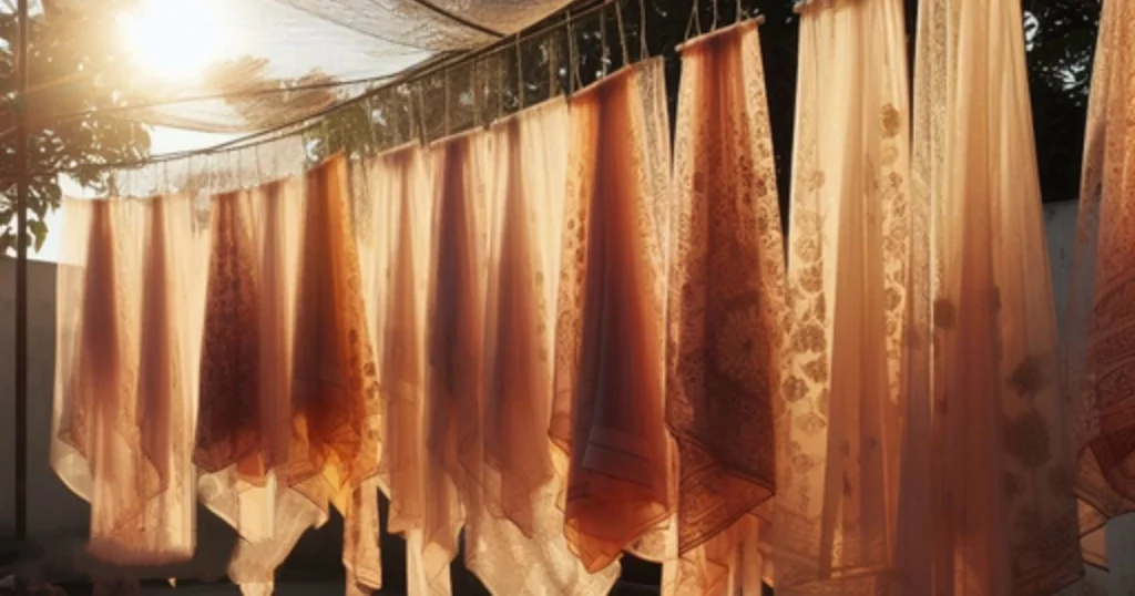 How-to-dye-chiffon-fabric