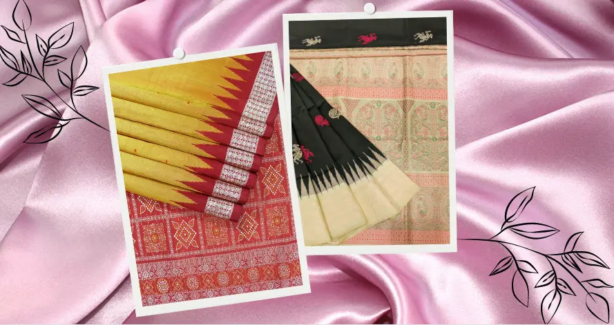 bomkai silk saree